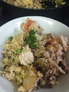 Chinese Stuff - aka tweaked fried rice