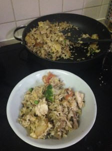Chinese Stuff - aka tweaked fried rice