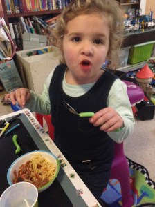 There was a break for dinner..