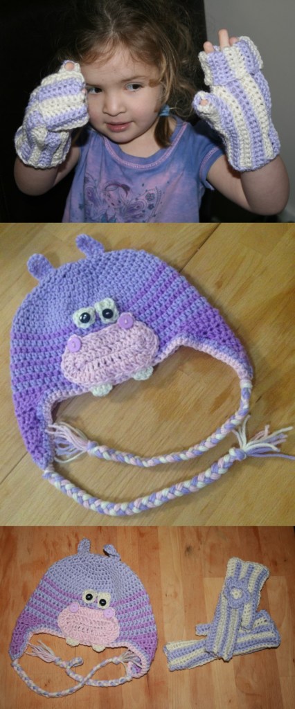 Purple is her favourite colour